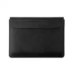 FIXED Oxford kožené pouzdro pro Apple MacBook 12", černá