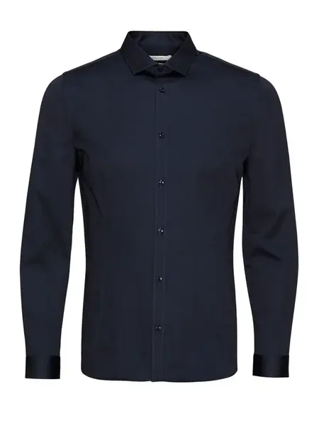 JACK & JONES Košeľa 'Parma'  tmavomodrá