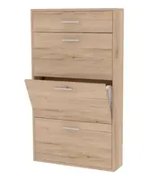 Výklopný botník rocky iii - dub sanremo