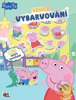 Veselé vybarvování se super samolepkami Prasátko Peppa - kniha z kategorie Omalovánky, vystřihovánky, papír