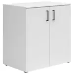 Carryhome KOMODA, bílá, 80/83/52 cm