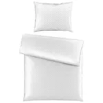 Bio:Vio POVLEČENÍ, satén, bílá, 140/200 cm