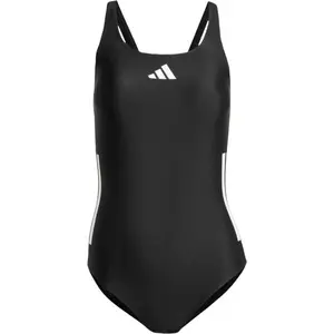 adidas 3 STRIPES BLD SWIMSUIT Dámské jednodílné plavky, černá, velikost