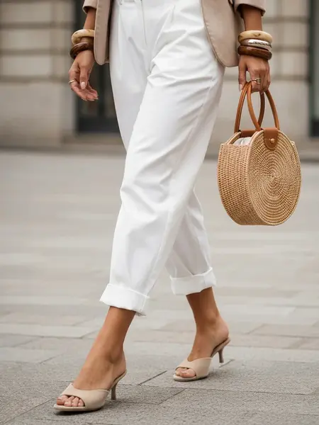 Béžové lodičky s otvorenou špičkou