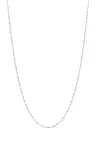 Soliter Řetízek Lambáda z bílého zlata 745 271 115 0017 07 40 cm