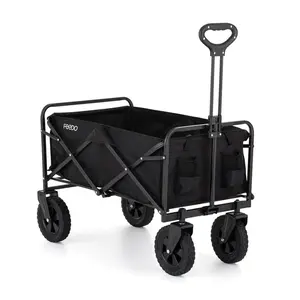 FEEDO Skládací přepravní vozík Donkey Black