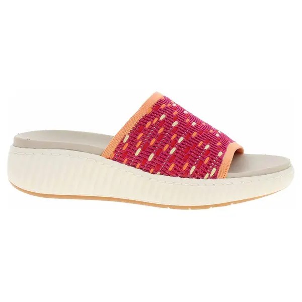 Dámské pantofle Jana 8-27260-44 fuchsia comb 38