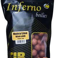 Carp inferno boilies nutra line višeň chilli - 1 kg 24 mm
