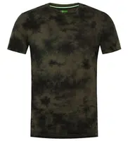 Korda tričko tie dye tee dark olive - s