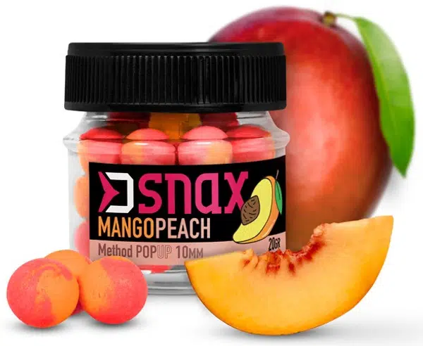 Delphin pop up nástraha d snax pop mango broskev 20 g - 8 mm