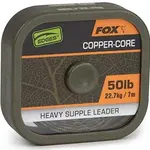 Fox šňůrka edges naturals copper-core 50lb 7m