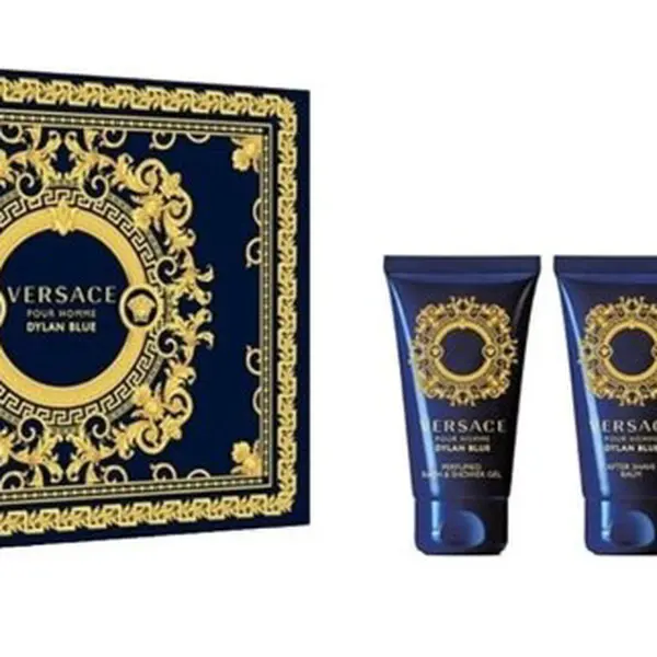 Versace Versace Pour Homme Dylan Blue - EDT 50 ml + balzám po holení 50 ml + sprchový gel 50 ml