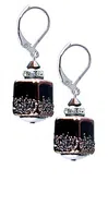 Lampglas Elegantní náušnice Clear Night z perel Lampglas ECU25