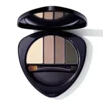 Dr. Hauschka Paletka pro líčení očí a obočí (Eye & Brow Palette) 5,3 g 01 Stone