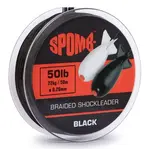 Spomb splétaná šňůra braided leader black 50 m - 0,26 mm - 22 kg