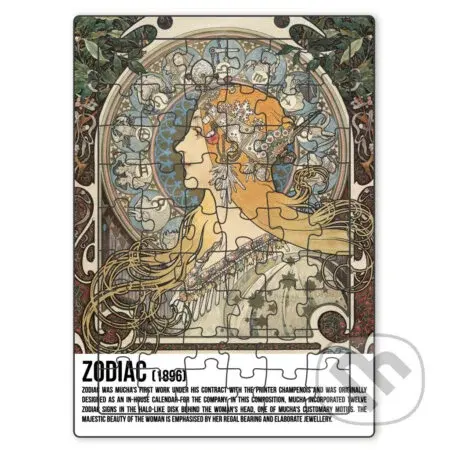 Puzzle Alfons Mucha - Zodiac