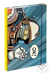 Desky na školní sešity Baagl Spaceman (A4)