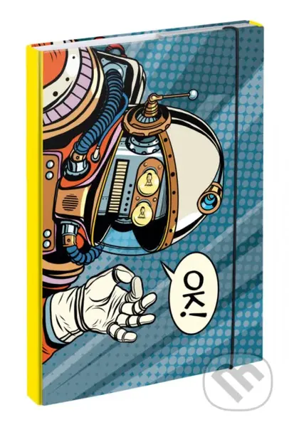 Desky na školní sešity Baagl Spaceman (A4)
