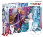 Supercolor Glitter - Frozen 2 - puzzle z kategorie 60 - 300 dílků