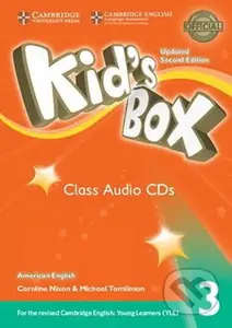 Kid´s Box 3: Class Audio CDs (3) American English,Updated 2nd Edition - audiokniha z kategorie 1. stupeň