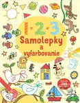 123 Samolepky a vyfarbovanie - kniha z kategorie Úkoly pro děti
