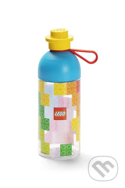 LEGO fľaša transparentná - Iconic