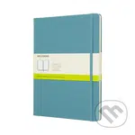 Moleskine - modrozelený zápisník (veľký, čistý)