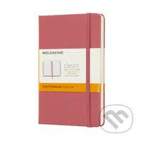 Moleskine - ružový zápisník (malý, linajkovaný)
