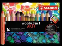 STABILO woody 3 in 1 (10 kusov)