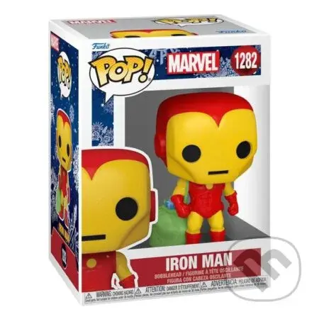 Funko POP Marvel: Holiday - Iron Man w/Bag