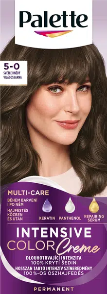 Palette Intensive Color Creme 5-0 Svetlohnedý