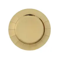 Santex Klubové taniere zlaté 33cm 10ks