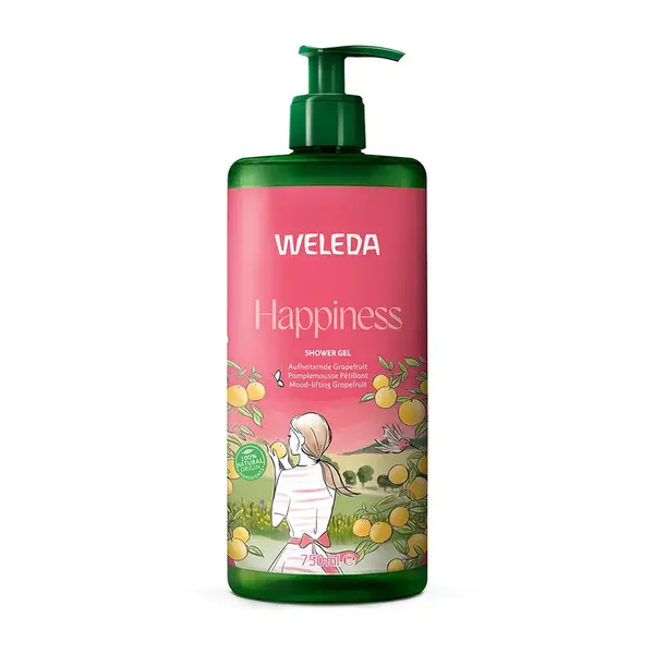 WELEDA HAPPINESS Grepový sprchovací gél