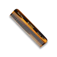 Ručne vyrobený 112 mm vreckový hrebeň na jemné vlasy Kent