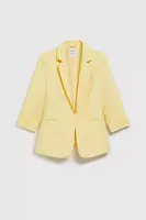Women's blazer MOODO - light yellow