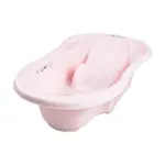 Detská anatomická profilovaná vanička s výpusťou KOMFORT 2v1 svetlo ružová , 20C48471