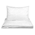 Obliečky do postieľky - biela bodka