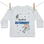 Boodyy Tričko s dlhým rukávom Budúci astronaut 68 (3-6 mesiacov)