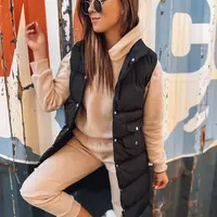 Dámska vesta WILLY čierna Dstreet