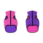 Teplá vesta pre psa AiryVest ružovo fialová, Veľkosť: XS22