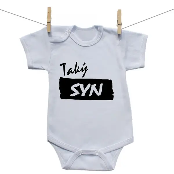 Boodyy Body s krátkym rukávom Taký syn 92 (18-24 mesiacov)