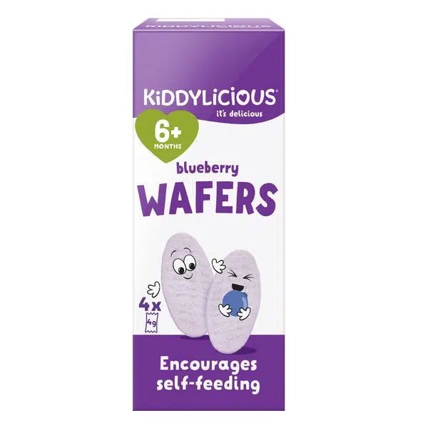 Kiddylicious oblátky čučoriedkové mini