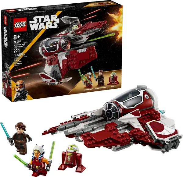 LEGO Ahsoka a jediská stíhačka Interceptor 75401