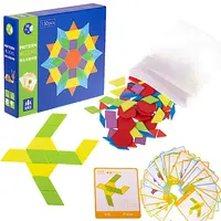 Montessori Puzzle drevené 155 dielov-MOVEO