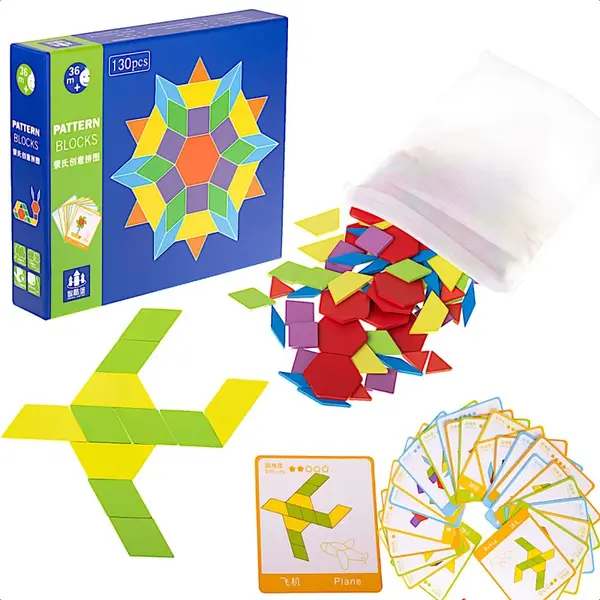 Montessori Puzzle drevené 155 dielov-MOVEO