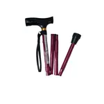 REHAFUND RF-520/C palica skladacia hliníková s pútkom bordová