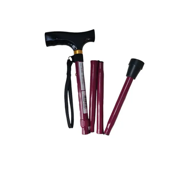 REHAFUND RF-520/C palica skladacia hliníková s pútkom bordová