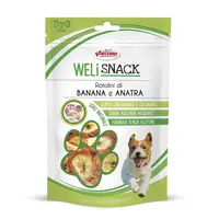 Pamlsky pre psy WELI SNACK banánové kačacie rolky