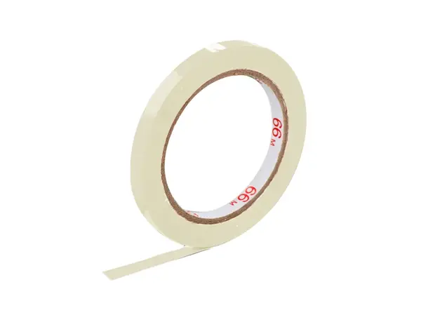 16 ks - Barevná lepící páska PVC 9x66 Transparentní