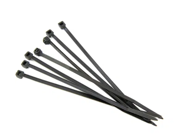 100 ks - Páska stahovací 2,5 x 100 mm černá